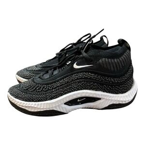 Nike Cosmic Unity 3 Mens 6 Yth‎ 6Y Shoes TB Team Black White Basketball Sneakers